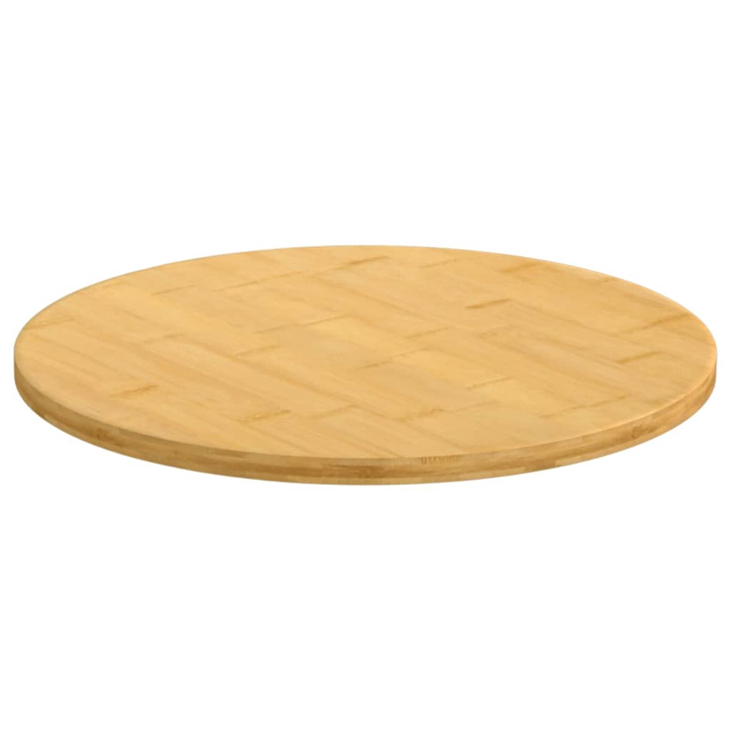bordplade Ø30x1,5 cm bambus