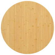bordplade Ø70x1,5 cm bambus