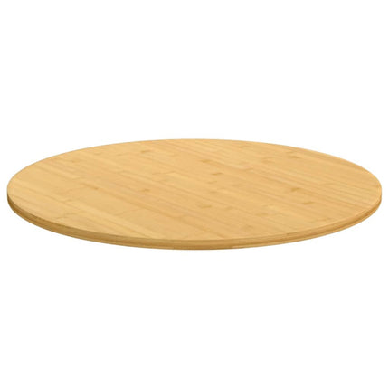 bordplade Ø90x1,5 cm bambus