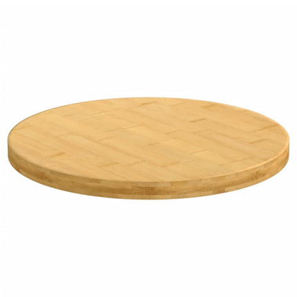 bordplade Ø40x2,5 cm bambus
