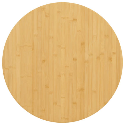bordplade Ø60x4 cm bambus