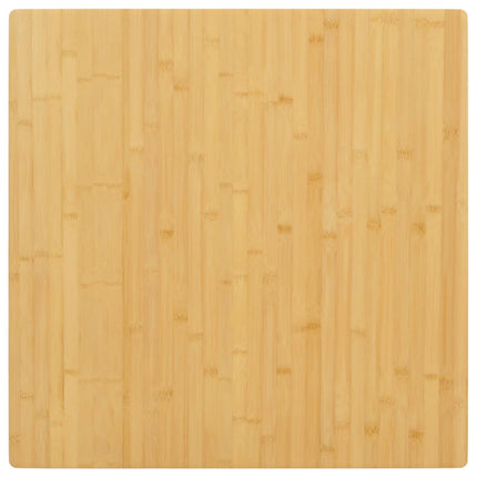 bordplade 90x90x1,5 cm bambus