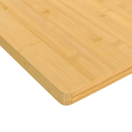 bordplade 40x40x2,5 cm bambus