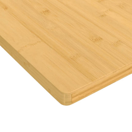 bordplade 60x60x2,5 cm bambus