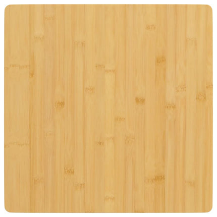 bordplade 50x50x4 cm bambus