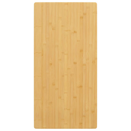 bordplade 50x100x1,5 cm bambus