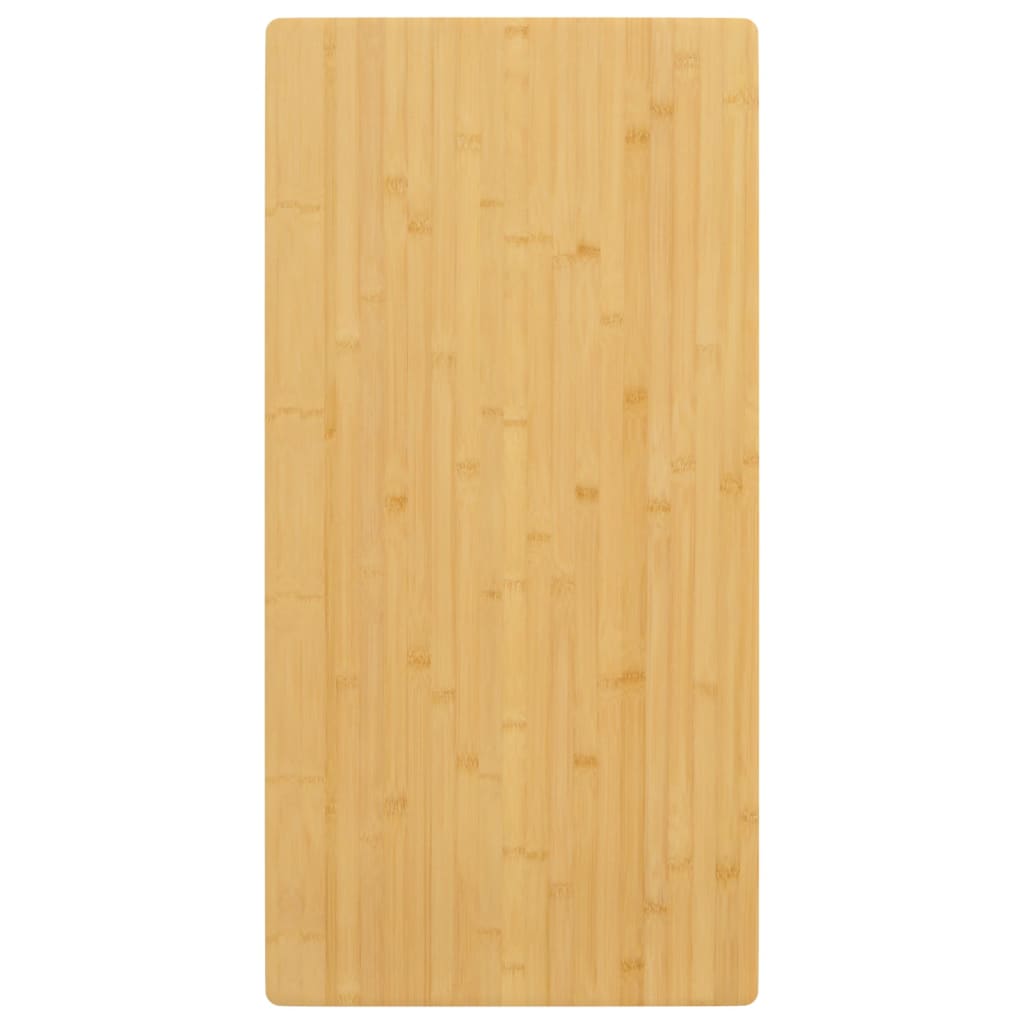 Bordplade i bambus 50 × 100 × 1,5 cm - rektangulær, lakeret