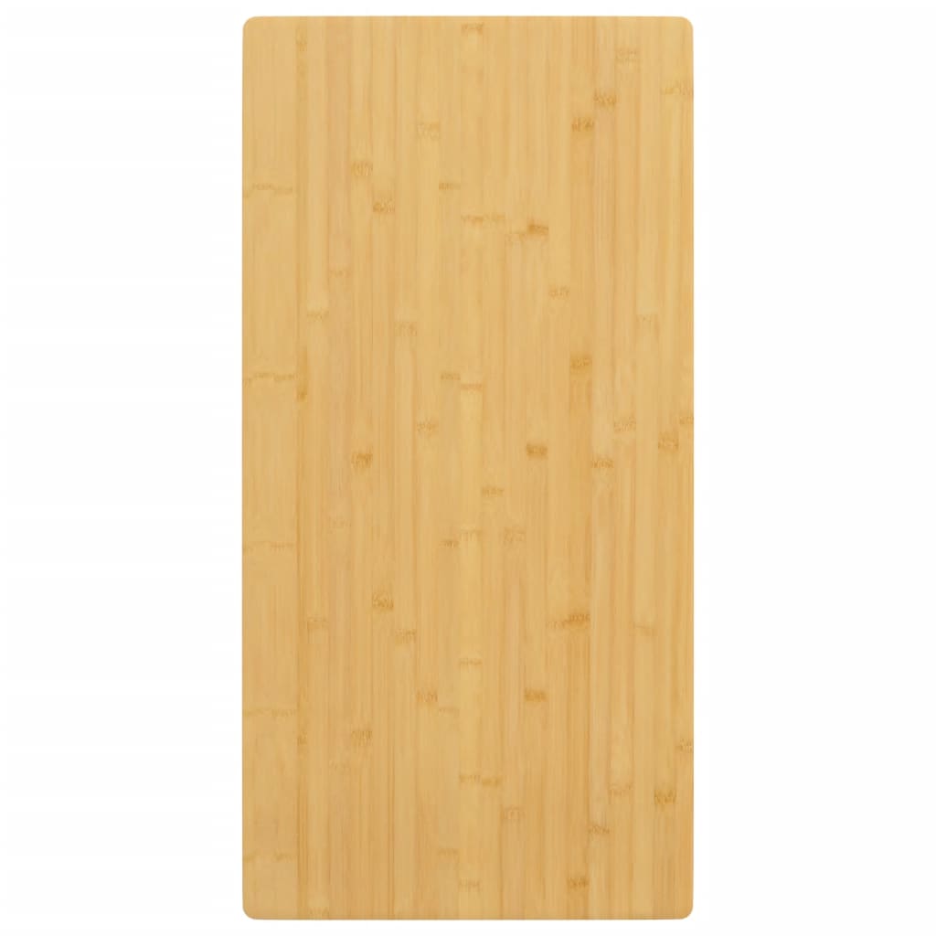 bordplade 40x80x2,5 cm bambus