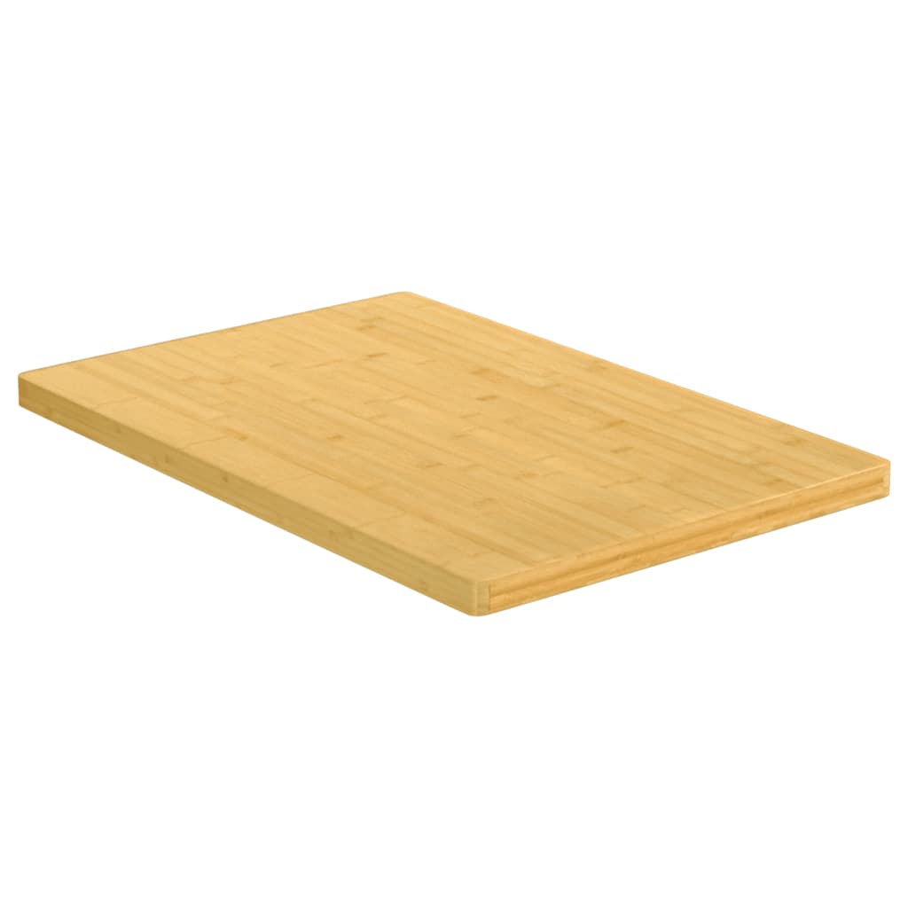 bordplade 60x100x2,5 cm bambus