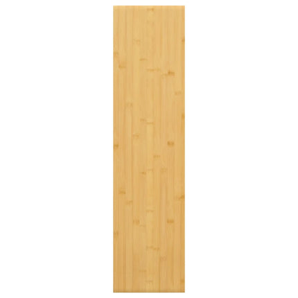væghylde 80x20x4 cm bambus