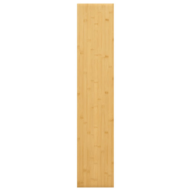 væghylde 100x20x4 cm bambus