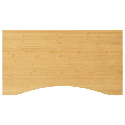 bordplade til skrivebord 110x60x2,5 cm bambus
