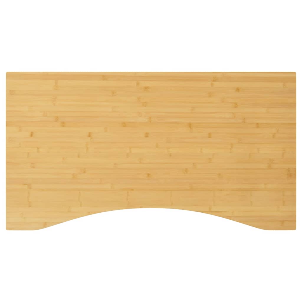 Bordplade til skrivebord 110 x 60 x 2,5 cm i bambus