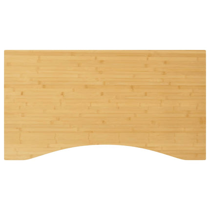 bordplade til skrivebord 100x60x4 cm bambus