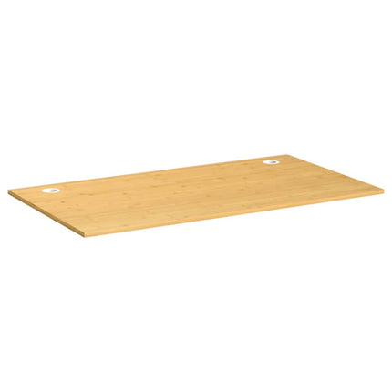 bordplade til skrivebord 100x60x1,5 cm bambus