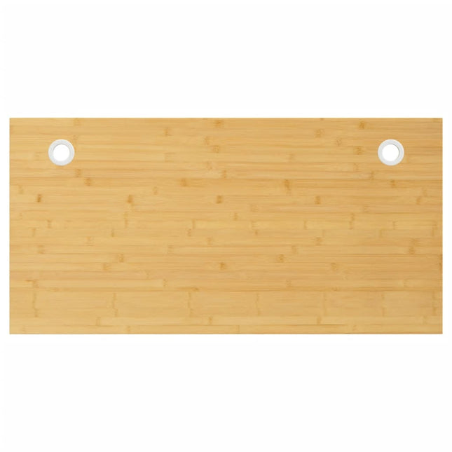 bordplade til skrivebord 110x55x4 cm bambus