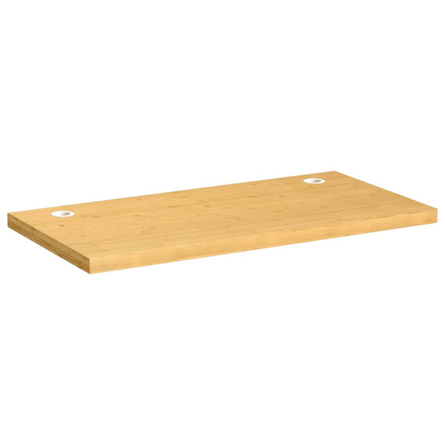 bordplade til skrivebord 110x55x4 cm bambus