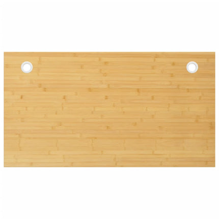 bordplade til skrivebord 100x60x4 cm bambus