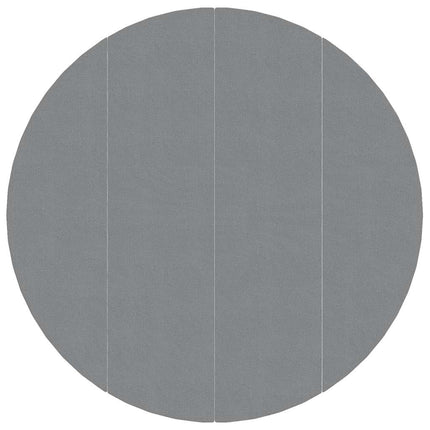 poolunderlag Ø428 cm polyester-geotekstil lysegrå