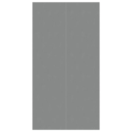 poolunderlag 420x220 cm polyester-geotekstil lysegrå