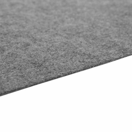 poolunderlag 640x321 cm polyester-geotekstil lysegrå