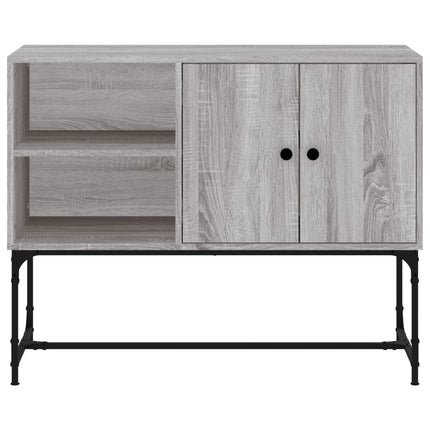 skænk 100x40x79,5 cm konstrueret træ grå sonoma-eg