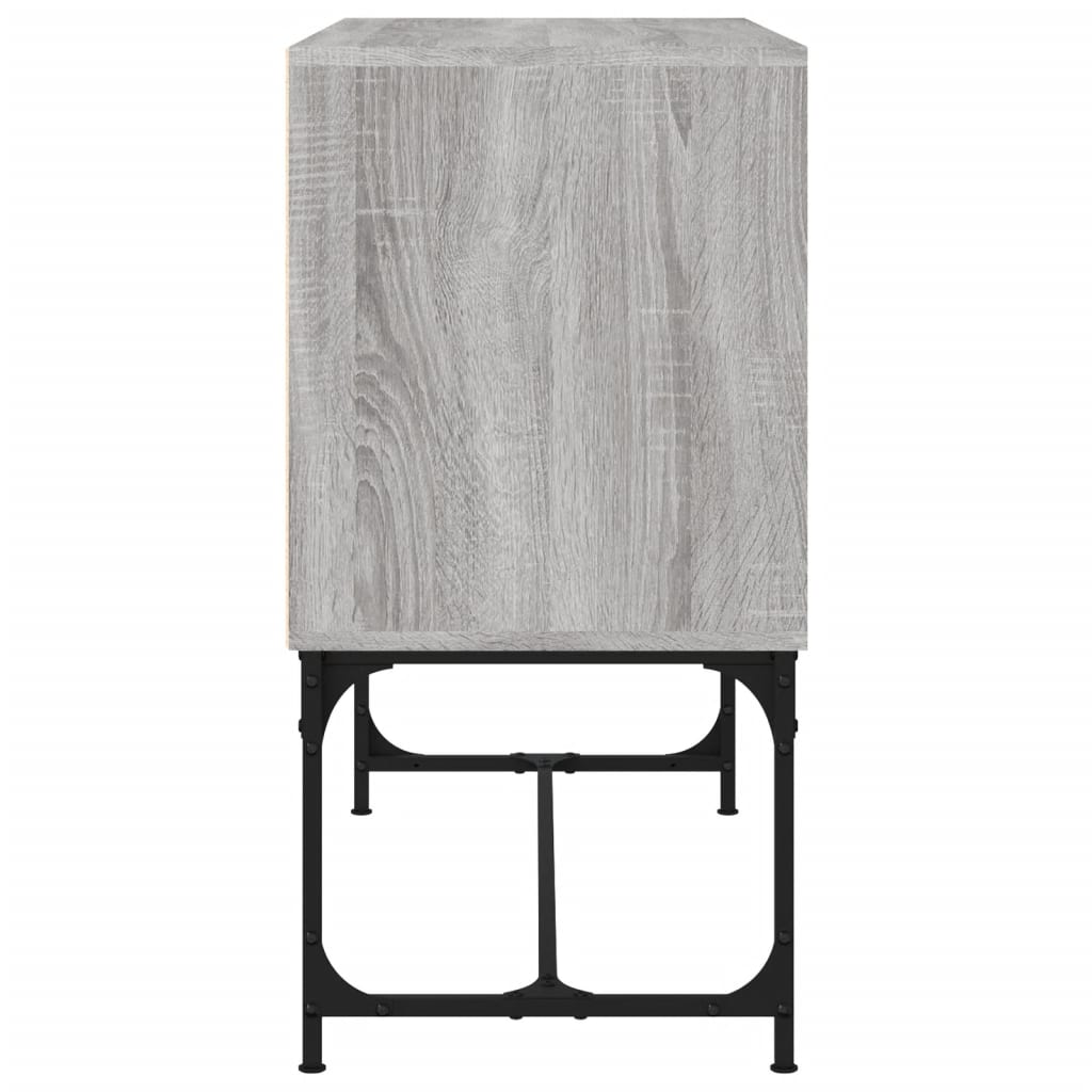 skænk 100x40x79,5 cm konstrueret træ grå sonoma-eg