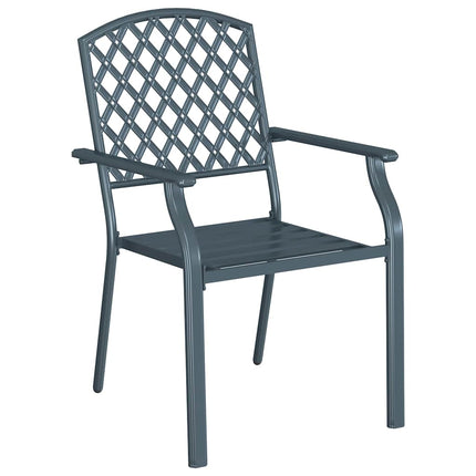 Have Stol 2 pcs Antracit 56 x 65 x 89 cm Stål