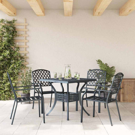 Have Stol 4 pcs Antracit 56 x 65 x 89 cm Stål