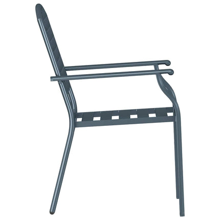 Have Stol 4 pcs Antracit 56 x 65 x 89 cm Stål