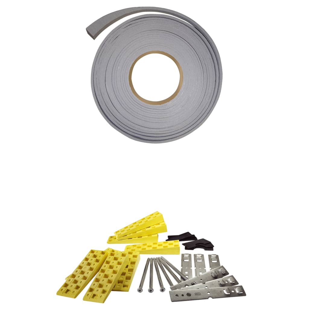 hoveddør 88x200 cm PVC antracitgrå