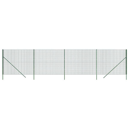 trådhegn 2x10 m galvaniseret stål grøn