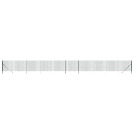 trådhegn 2x25 m galvaniseret stål grøn
