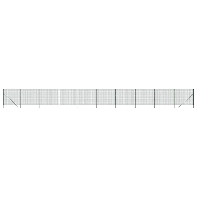 trådhegn 2x25 m galvaniseret stål grøn