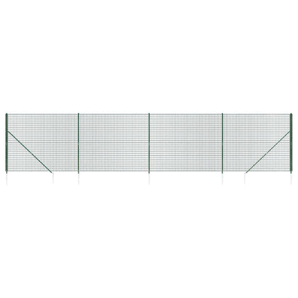 trådhegn med jordspyd 2x10 m grøn