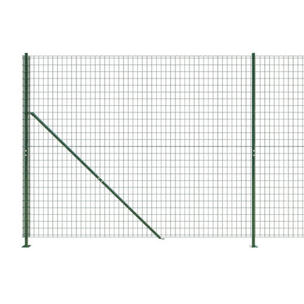 trådhegn med flange 1,4x10 m grøn