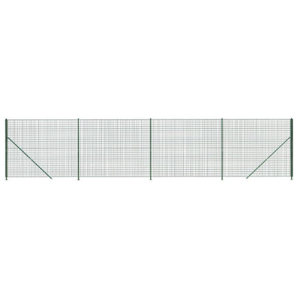 trådhegn med flange 2,2x10 m grøn