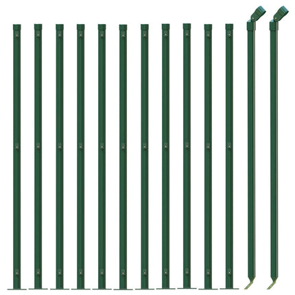 trådhegn med flange 0,8x25 m grøn