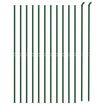 trådhegn med flange 1,4x25 m grøn