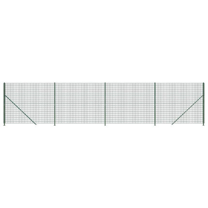 trådhegn med flange 2,2x10 m grøn