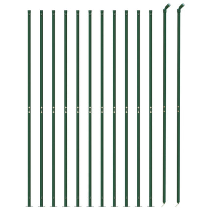 trådhegn med flange 2x25 m grøn