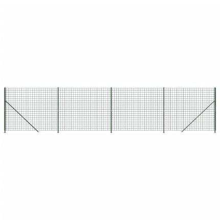 trådhegn med flange 1,4x10 m grøn