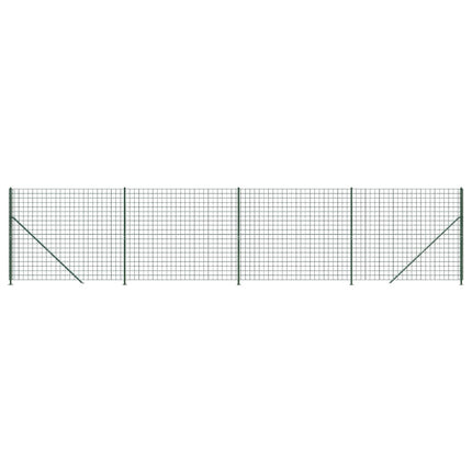 trådhegn med flange 1,6x10 m grøn