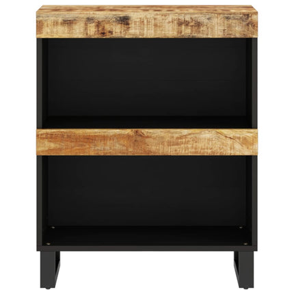 skab 60x33x75 cm massivt mangotræ