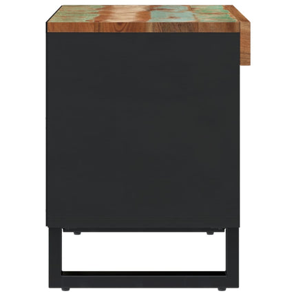 tv-bord 85x33x43,5 cm massivt genbrugstræ