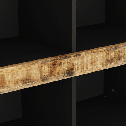 skab 85x33x107 cm massivt mangotræ