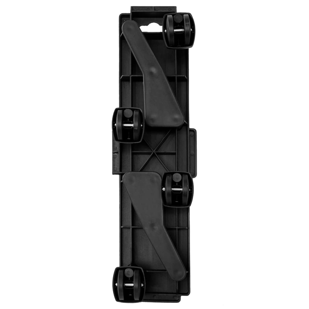 møbelhunde 6 stk. med 4 hjul 170 kg polypropylen sort