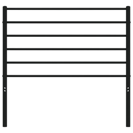 udskiftningsgavl 80 cm metal sort