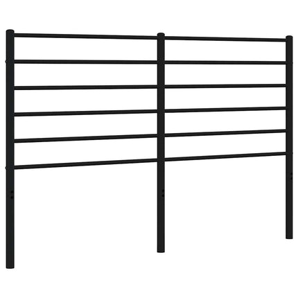 udskiftningsgavl 150 cm metal sort