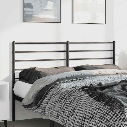 udskiftningsgavl 150 cm metal sort